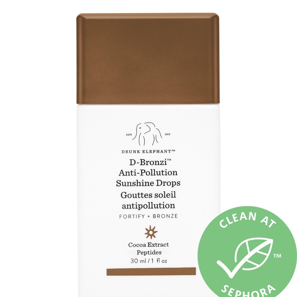 Drunk elephant d bronze drops never been used